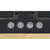 Bosch Serie 4 PNP6B6K40 plīts virsma Melna Iebūvējama 60 cm Gāzes 4 zonas