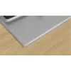 Iebūvējamā gāzes plīts virsma Bosch PCH6A5I90 — 60 cm, nerūsējošais tērauds, 4 gāzes zonas + 1 wok, Flame Select, čuguna pannas balsti