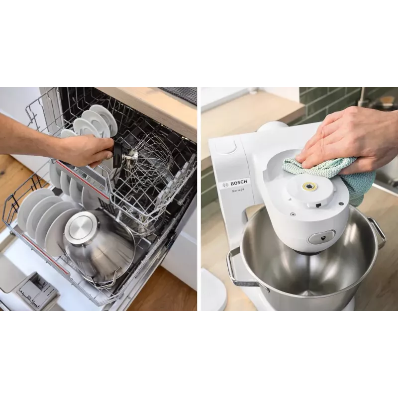 Bosch Serie 6 MUMS6EW22 virtuves kombains 1600 W 5,5 L balts