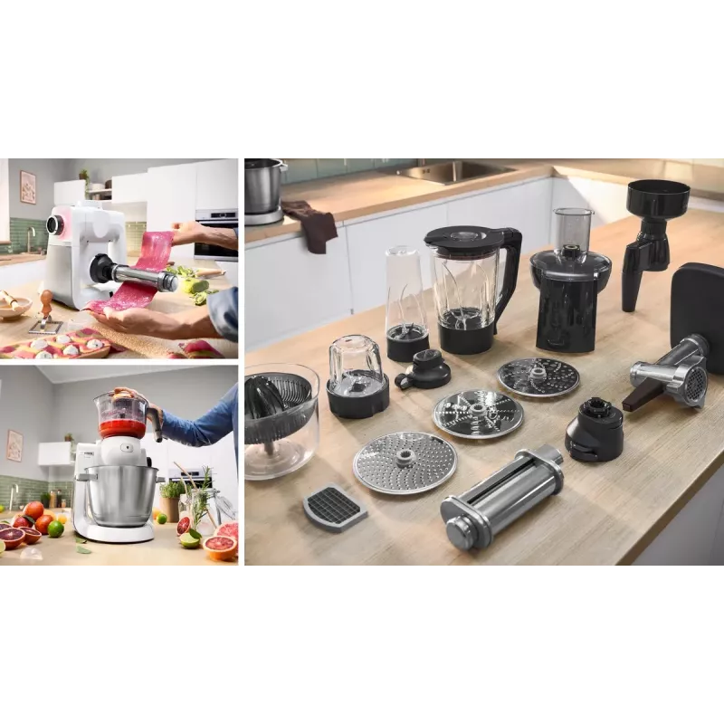 Bosch Serie 6 MUMS6EW22 virtuves kombains 1600 W 5,5 L balts