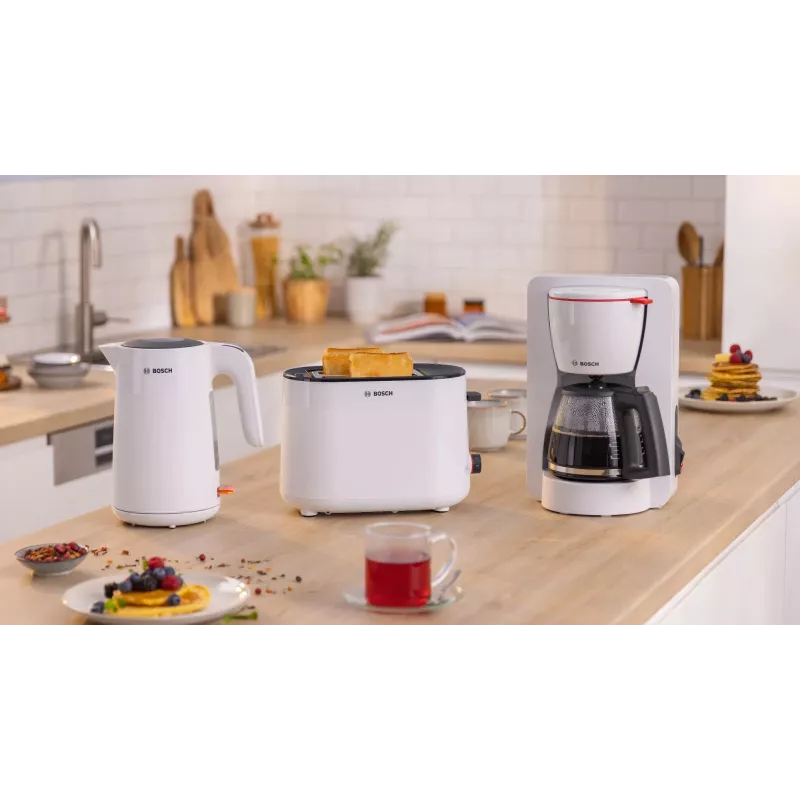 Bosch TAT2M121 tosteris 6 2 šķēlēm 950 W balts
