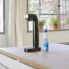 Sodas automāts BRITA sodaONE Melns Silver — saturators, 60 L veiktspēja, bez BPA, 450×129×240 mm