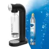 Sodas automāts BRITA sodaONE Melns Silver — saturators, 60 L veiktspēja, bez BPA, 450×129×240 mm
