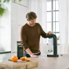 Sodas automāts BRITA sodaONE Melns Silver — saturators, 60 L veiktspēja, bez BPA, 450×129×240 mm