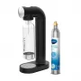 Sodas automāts BRITA sodaONE Melns Silver — saturators, 60 L veiktspēja, bez BPA, 450×129×240 mm