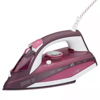 Tvaika gludeklis CLATRONIC DB 3705 2600 W, keramikas zole, 0,38 L noņemama tvertne, pretkaļķa sistēma, vertikālā tvaika funkcija
