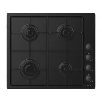 Candy Idea CHW6LBB Melns Iebūvējamā 60 cm Gāzes 4 zonu(-as)
