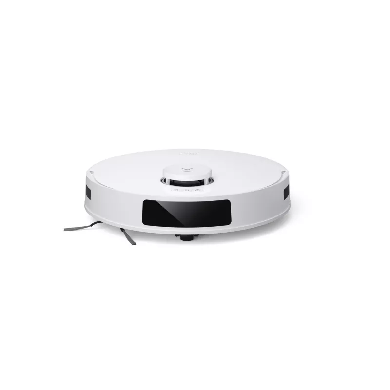 Robotizētais putekļsūcējs Ecovacs Deebot N20 Plus — bezmaisa 0,4 l putekļu, 0,22 l ūdens, 5200 mAh, 300 min, 96 mm augstums, balta