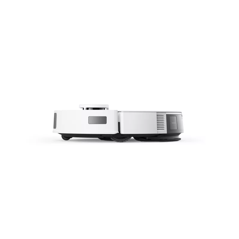 Robotizētais putekļsūcējs Ecovacs Deebot N20 Plus — bezmaisa 0,4 l putekļu, 0,22 l ūdens, 5200 mAh, 300 min, 96 mm augstums, balta