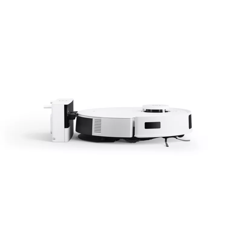 Robotizētais putekļsūcējs Ecovacs Deebot N20 Plus — bezmaisa 0,4 l putekļu, 0,22 l ūdens, 5200 mAh, 300 min, 96 mm augstums, balta