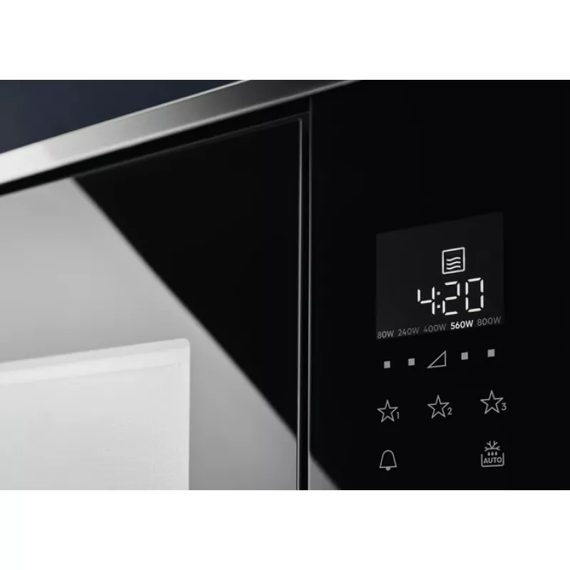 Electrolux KMFE172TEX Melns Solo microwave Built-in 800 W