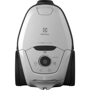 Cilindra putekļsūcējs Electrolux Pure D8 — 3,5 L putekļu maiss, 600 W, teleskopiska caurule, higiēnas filtrs, 12 m darbības rādiuss