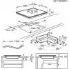 Electrolux Serie 700 EIS62453IZ Melns Built-in 60 cm Zone induction hob 4 zone(s)