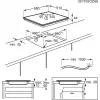 Electrolux Serie 700 EIS62453IZ Melns Built-in 60 cm Zone induction hob 4 zone(s)
