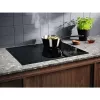 Electrolux LIL61434C melna iebūvējamā 59 cm zonas indukcijas plīts virsma 4 zonām
