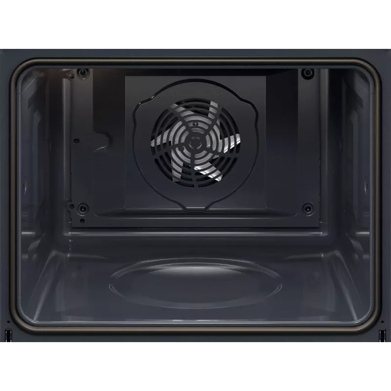 Electrolux EOF4P56X 72 L Melns, nerūsējošais tērauds