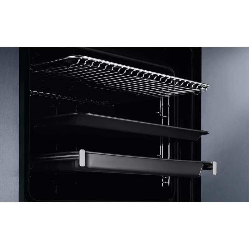 Iebūvējamā elektriskā cepeškrāsns Electrolux Serie 600 EOD5H70BZ, 65 L, 2750 W, melna, rotējoša vadība, LED displejs