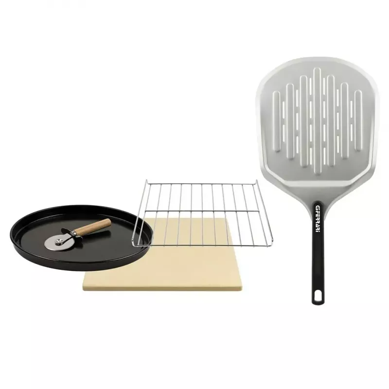Galda elektriskā picas krāsns G3FERRARI G1018600 PRONTO PIZZA — 1700 W, akmens cepšanas virsma, maks. 420°C, piemērota 32 cm diametra picām