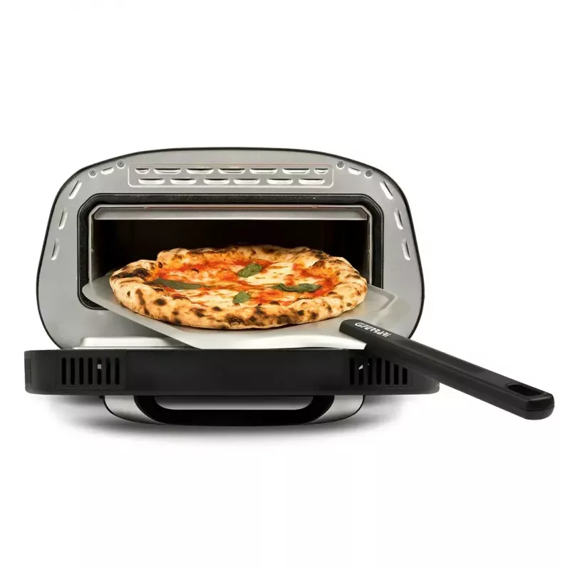 Galda elektriskā picas krāsns G3FERRARI G1018600 PRONTO PIZZA — 1700 W, akmens cepšanas virsma, maks. 420°C, piemērota 32 cm diametra picām