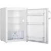 Brīvi stāvošs ledusskapis Gorenje R492PW — 133 L, balts, atveramas durvis, LED apgaismojums, rotējoša vadība