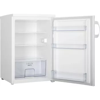 Brīvi stāvošs ledusskapis Gorenje R492PW — 133 L, balts, atveramas durvis, LED apgaismojums, rotējoša vadība