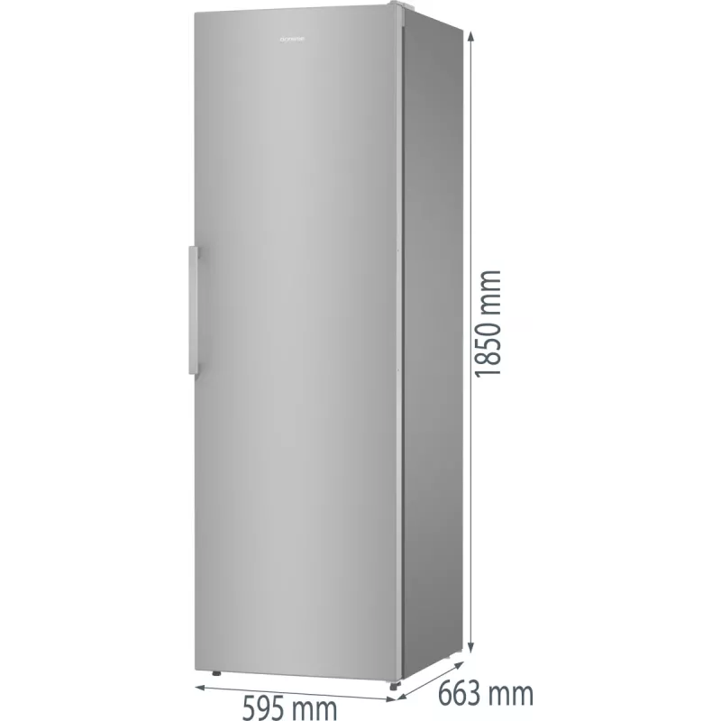 Gorenje Frysskåp FN619EES5 BK065B, 280 L, 12.6 kg/24h, SN-N, No Frost sistēma, E, pelēks