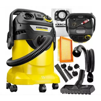 Mitrā un sausā tīrīšanas putekļsūcējs Karcher KWD 6 P V-25/6/22, 25 L, 1300 W, 220–240 V, 8,6 kg