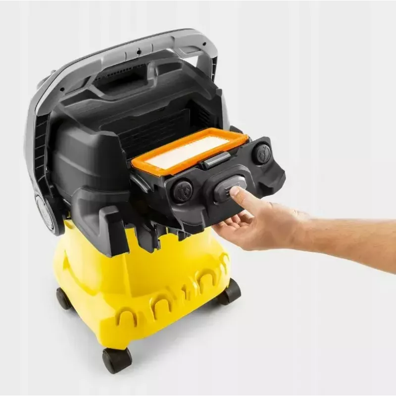 Mitrā un sausā tīrīšanas putekļsūcējs Karcher KWD 6 P V-25/6/22, 25 L, 1300 W, 220–240 V, 8,6 kg