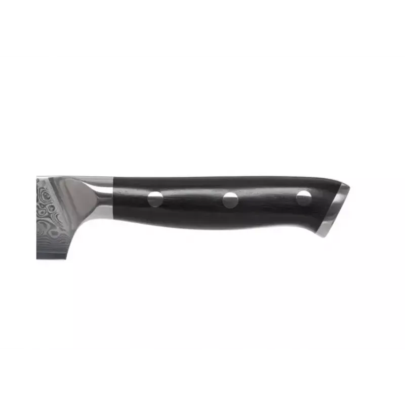 Universālais nazis KOHERSEN Elegance melnkoks, Damaskas asmens 12,7 cm, kopējais garums 243 mm, 127 g