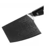 Cleaver KOHERSEN Elegance Ebony Wood Damaska tērauda cirtnis 16,5 cm, 60 HRC, 13 cm rokturis, 335 g