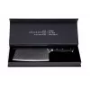 Cleaver KOHERSEN Elegance Ebony Wood Damaska tērauda cirtnis 16,5 cm, 60 HRC, 13 cm rokturis, 335 g