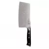 Cleaver KOHERSEN Elegance Ebony Wood Damaska tērauda cirtnis 16,5 cm, 60 HRC, 13 cm rokturis, 335 g