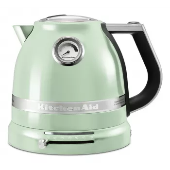 KitchenAid 5KEK1522EPT elektriskā tējkanna 1,5 l 2400 W melna, zaļa, nerūsējošais tērauds