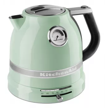KitchenAid 5KEK1522EPT elektriskā tējkanna 1,5 l 2400 W melna, zaļa, nerūsējošais tērauds