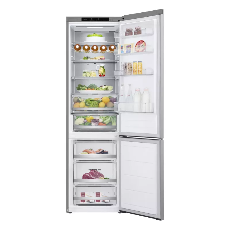 LG GBV7280DPY.APYQEUR ledusskapis-saldētava brīvi stāvošs 387 l sudraba