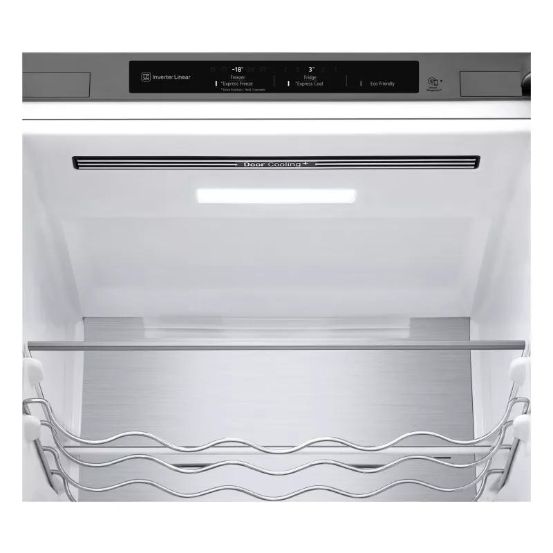 LG GBV7280DPY.APYQEUR ledusskapis-saldētava brīvi stāvošs 387 l sudraba