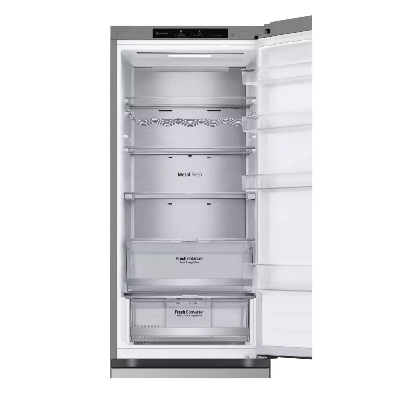 LG GBV7280DPY.APYQEUR ledusskapis-saldētava brīvi stāvošs 387 l sudraba