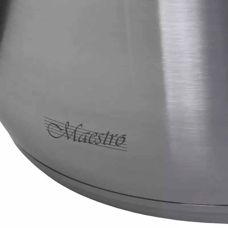 Trauku komplekts Maestro MR-2021 — 9 daļas, nerūsējošais tērauds, piemērots indukcijai, sienu biezums 0,6 mm, vāki iekļauti