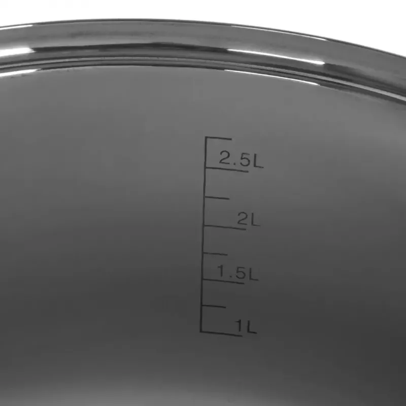 Trauku komplekts Maestro MR-2021 — 9 daļas, nerūsējošais tērauds, piemērots indukcijai, sienu biezums 0,6 mm, vāki iekļauti