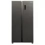 MPM MPM-563-SBS-14/N Side-by-Side ledusskapis, Total No Frost, nerūsējošā tērauda