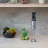 Rokas blenderis MPM MBL-33M, 1500 W, 9 ātrumi, turbo, nerūsējošā tērauda asmeņi, piekāršanas kronšteins, 220–240 V