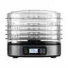 Pārtikas žāvētājs MPM MSG-12 dehidrators, 6 paplātes, 380 W, 35–75 °C, 0,5–36 h taimeris, nerūsējošā tērauda korpuss