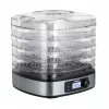 Pārtikas žāvētājs MPM MSG-12 dehidrators, 6 paplātes, 380 W, 35–75 °C, 0,5–36 h taimeris, nerūsējošā tērauda korpuss