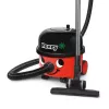 Cilindra putekļsūcējs NUMATIC HENRY HVR200-11 — 9 l putekļu maiss, 620 W, HEPA 11, 10 m vads, sarkans
