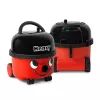 Cilindra putekļsūcējs NUMATIC HENRY HVR200-11 — 9 l putekļu maiss, 620 W, HEPA 11, 10 m vads, sarkans