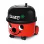 Cilindra putekļsūcējs NUMATIC HENRY HVR200-11 — 9 l putekļu maiss, 620 W, HEPA 11, 10 m vads, sarkans