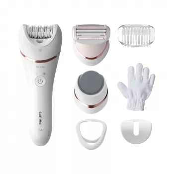 Philips 8000 sērija Epilators Series 8000 BRE730/10 mitrā un sausā epilācija