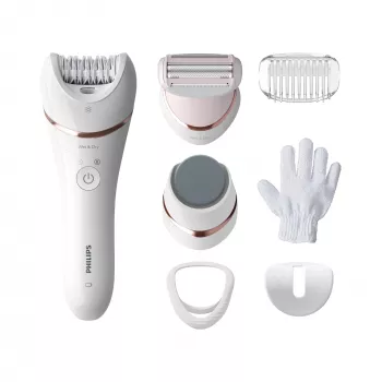 Philips 8000 sērija Epilators Series 8000 BRE730/10 mitrā un sausā epilācija