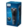 Elektriskais vīriešu skuveklis Philips S1151/00 rotācijas 3-galviņu, NiMH akumulators, mitrā un sausā skūšanās, 40 min darbības laiks, melns/zils