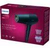 Matu žāvētājs Philips BHD512/00 2300 W, 6 siltuma/ātruma iestatījumi, jonizācija, difuzors un koncentrators, tumši zils
